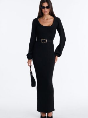 Black Dress with maxi