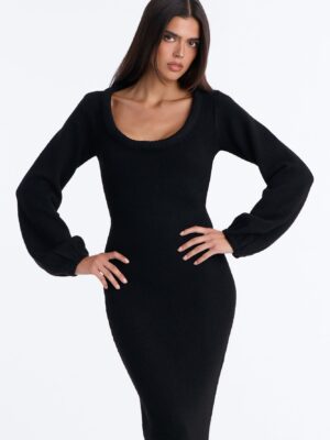 Black Dress with maxi