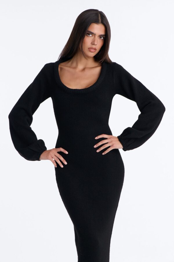 Black Dress with maxi