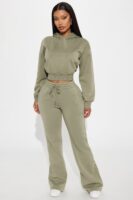 Ladies Kit Olive Hoodie