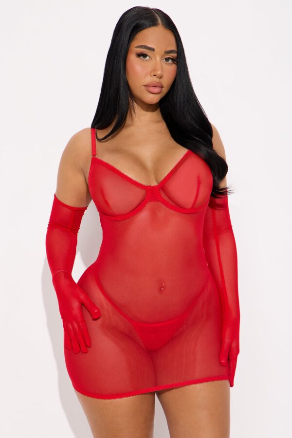 Dress in Red 80% nylon