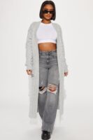 Gray Cardigan