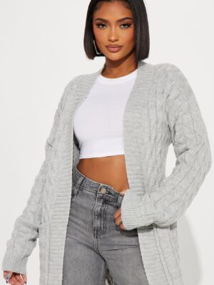 Gray Cardigan