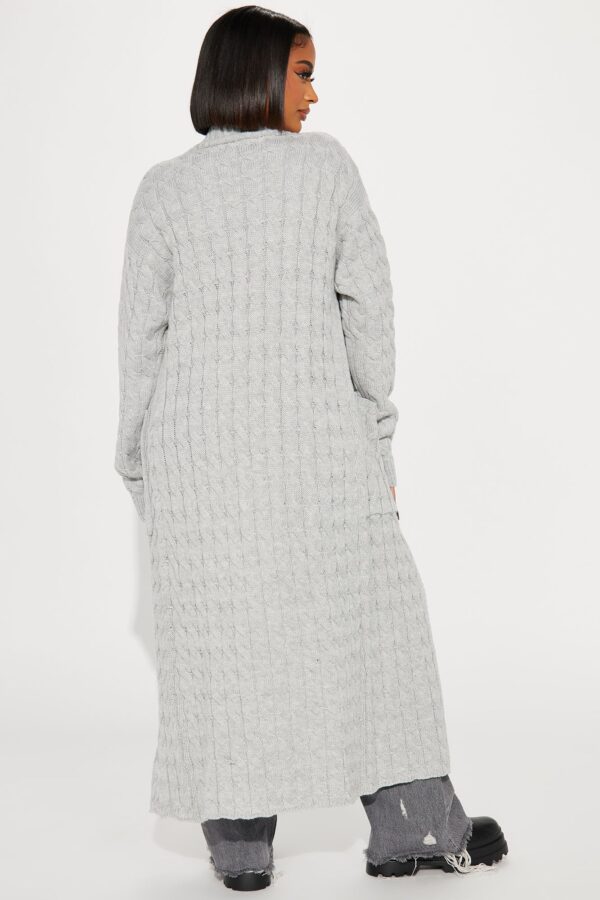 Gray Cardigan