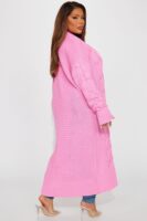 Ladies Kit Pink Cardigan