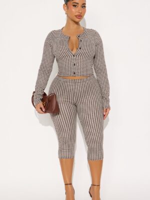 Leggings with a mini