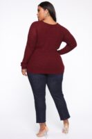 Sweater in Burgundy
