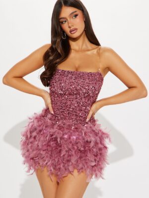 Dress in 100% polyester