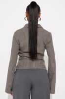 Top in Gray 100% polyester