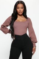 Pullover in Brown 78% rayon