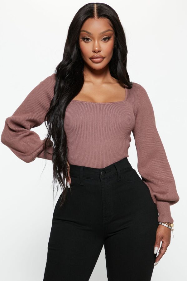 Pullover in Brown 78% rayon