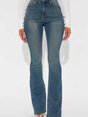 Tall Tucson Booty Lifting Stretch Bootcut Jeans - Dark Wash