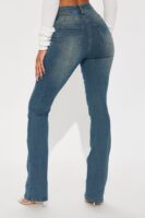 Tall Tucson Booty Lifting Stretch Bootcut Jeans - Dark Wash