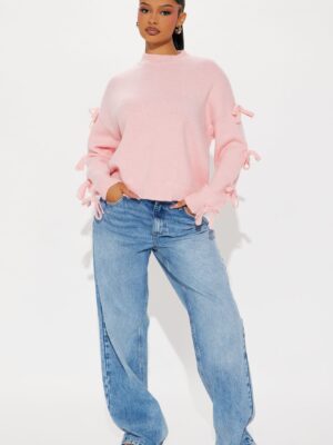 Ladies Kit Pink Sweater