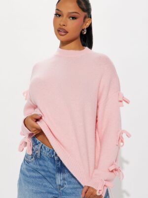 Ladies Kit Pink Sweater