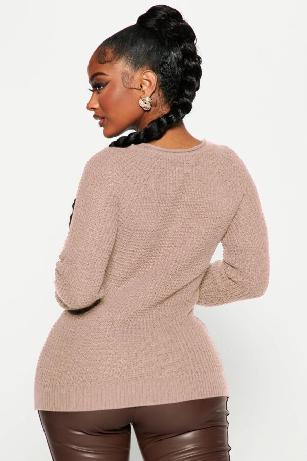 Ladies Kit Khaki Sweater