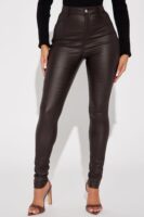 Pants in Chocolate 69% rayon