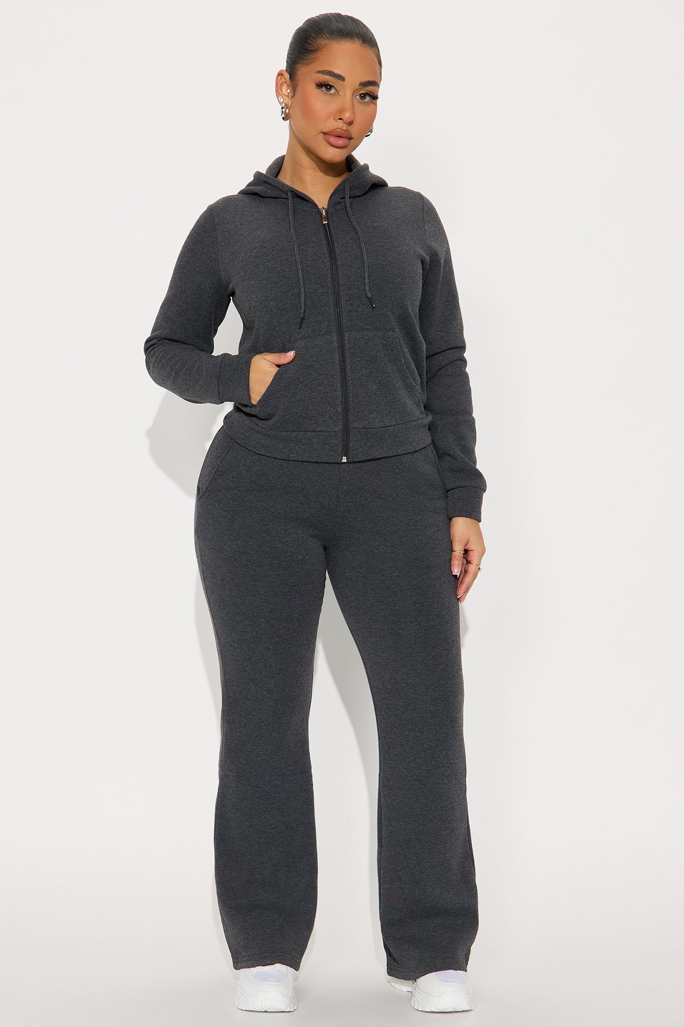 Pants in Charcoal 100% polyester
