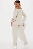Oatmeal Graphic Pants