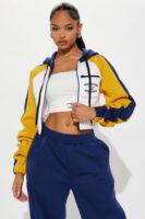 Navy Zip-Up Hoodie
