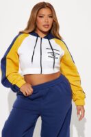 Navy Zip-Up Hoodie