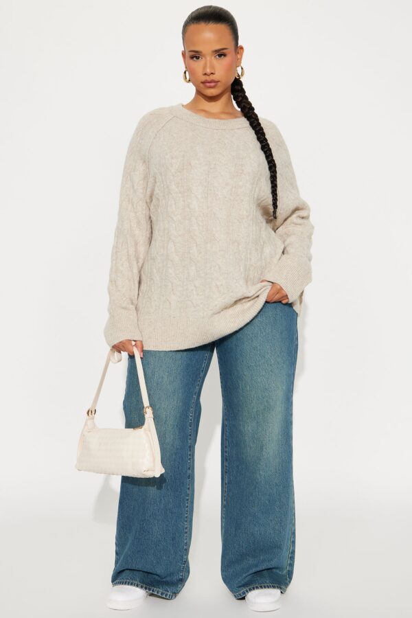 Sweater in Taupe 52% polyester