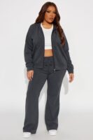 Pants in Charcoal 100% polyester