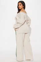 Pants with a graphic