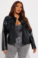 Black Cropped Jacket