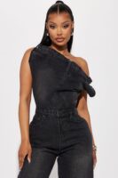 Jumpsuit in Black and Denim 100% cotton