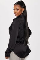 Black Top with satin