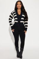 Cardigan in Black 81% polyester