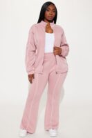 Mock-Neck Pants