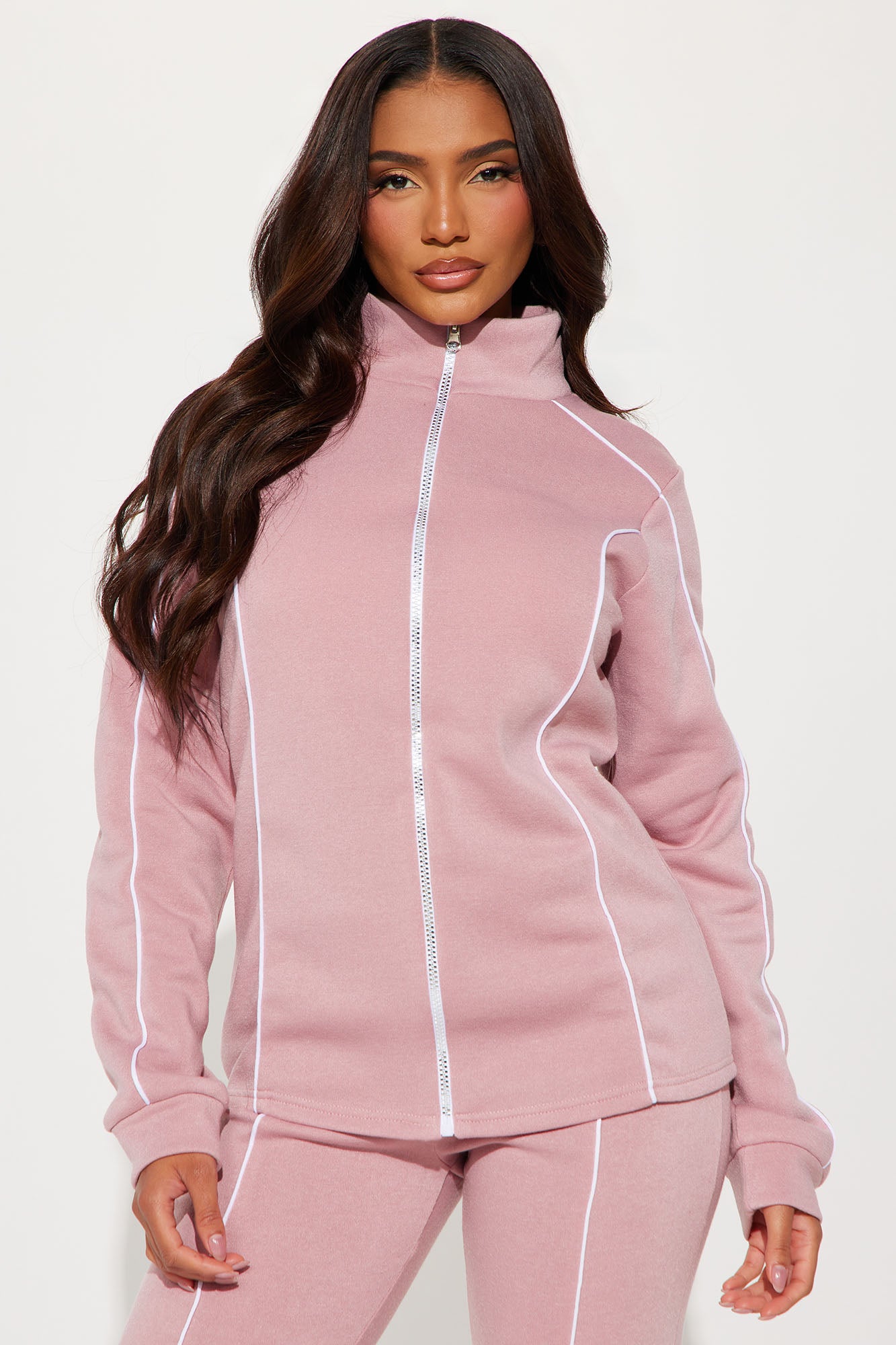 Mock-Neck Pants