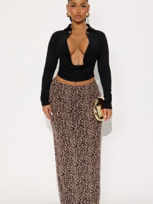 Black Top with cowl neck