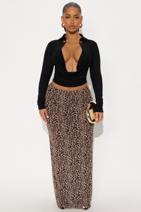Black Top with cowl neck