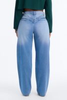 Up To Me Cargo Non Stretch Straight Leg Jeans - Medium Wash