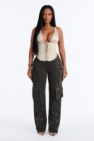 Ladies Kit Olive Pants