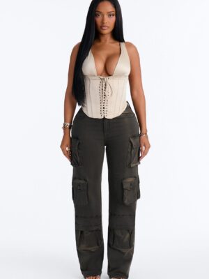 Ladies Kit Olive Pants