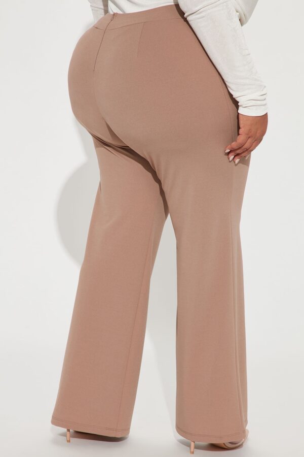 Wide-Leg Dress in Taupe