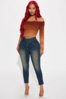 Cropped Top in Brown