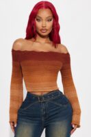 Cropped Top in Brown