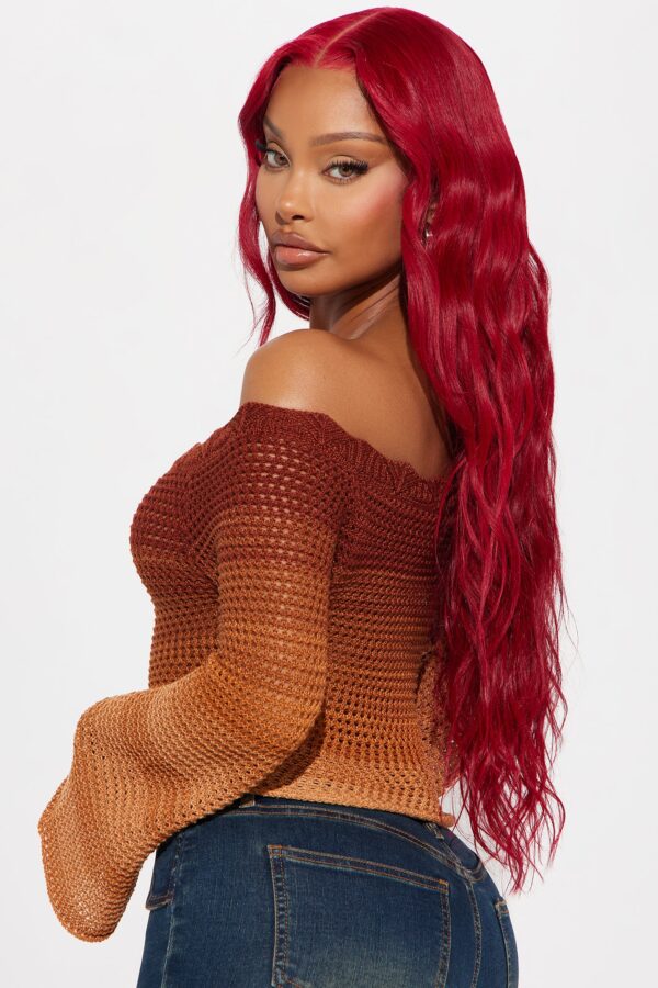 Cropped Top in Brown