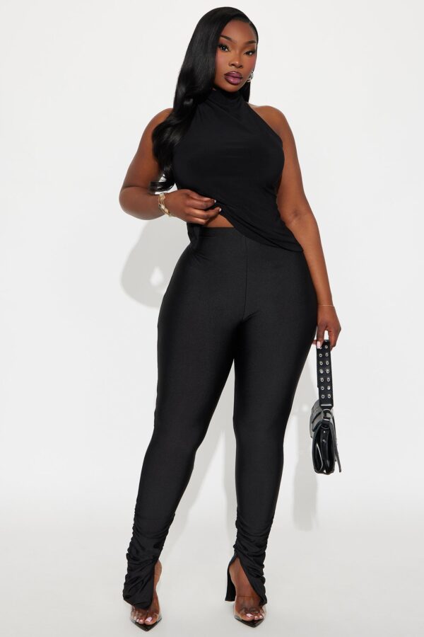 Leggings in Black 87% polyester