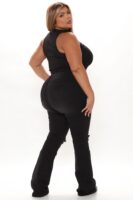 Pants in Black 42% cotton