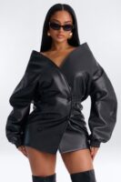 Mini Jacket in Black