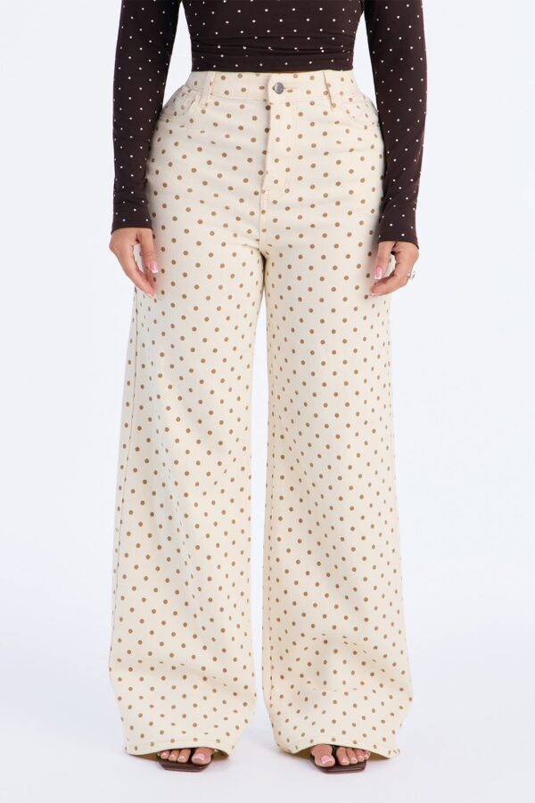Pants in White 98% cotton
