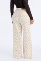 Pants in White 98% cotton