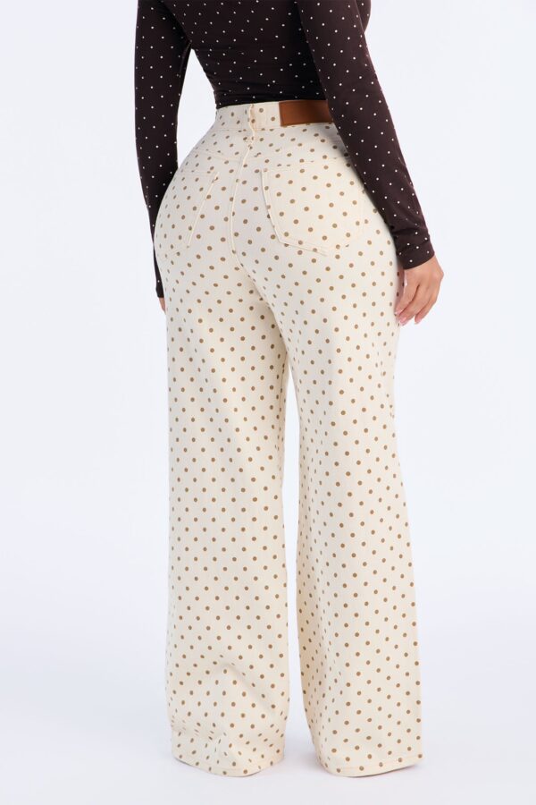 Pants in White 98% cotton