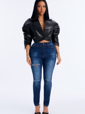 Pants with high waist